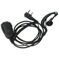 thumbnail image 2 of Auricular walkie talkie con enchufe de 2 pines, cable en espiral de sonido claro, auricular de Radio de 2 vías con micrófono PTT para Kenwood, 2 of 9