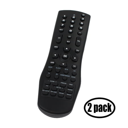 2 Pack Replacement for Vizio VR1 TV Remote Control Works with Vizio VA22L Television