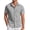 Light Gray, variant on COOFANDY Men's Short Sleeve Wrinkle Free Dress Shirts Lightweight Stretch Shirts