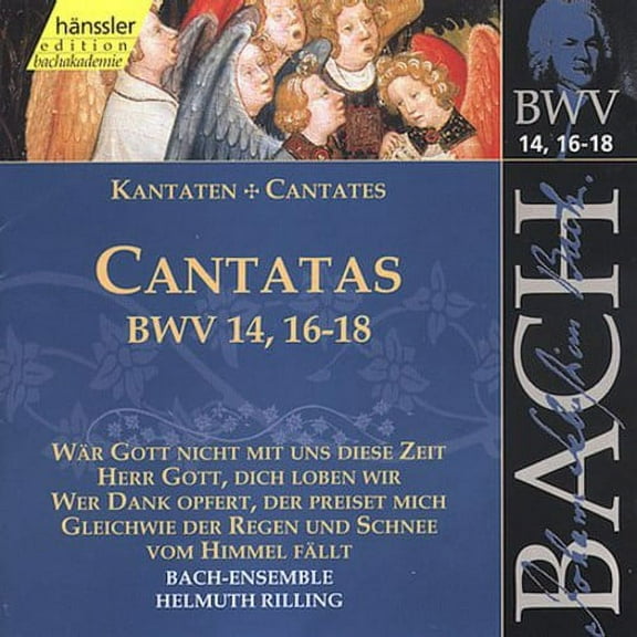 Helmuth Rilling - Sacred Cantatas BWV 14 16 17 18 - Music & Performance - CD