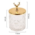 thumbnail image 2 of Bocal de Rangement en Forme de Tonneau, Bocal à Bonbons Décoratif avec Couvercles Boîte à Bijoux en Verre, 2 of 5
