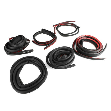 

EBTOOLS Car Door Edge Protector Car Door Sealing Strips Kit Waterproof Windproof Noise Insulation Fit for Model 3 2019-2021 Car Door Strips