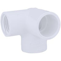 Charlotte Pipe 1/2" Fip S I 90d Elbow PVC 02520  0600HA