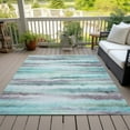 thumbnail image 3 of Dalyn Rugs Machine Washable Indoor/Outdoor Chantille ACN2098 Teal 2'6" x 3'10" Rug, 3 of 9