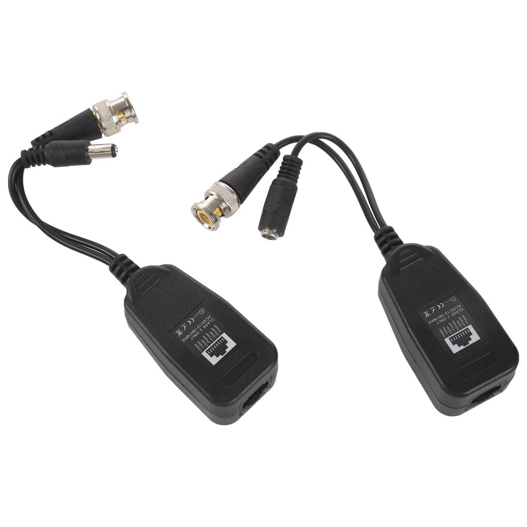 Balun Vidéo Passif VIMVIP HD-CVI/TVI/AHD – Transmet Vidéo Et Alimentation Sur Câble UTP Jusqu’à 450 M