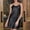 Black, variant on Endives Under $6 Nightgown for Women Summer Strap Thin Lightweight Slim Fit Solid Color Halter Dress Sleepwear Sleepshirt S-8XL