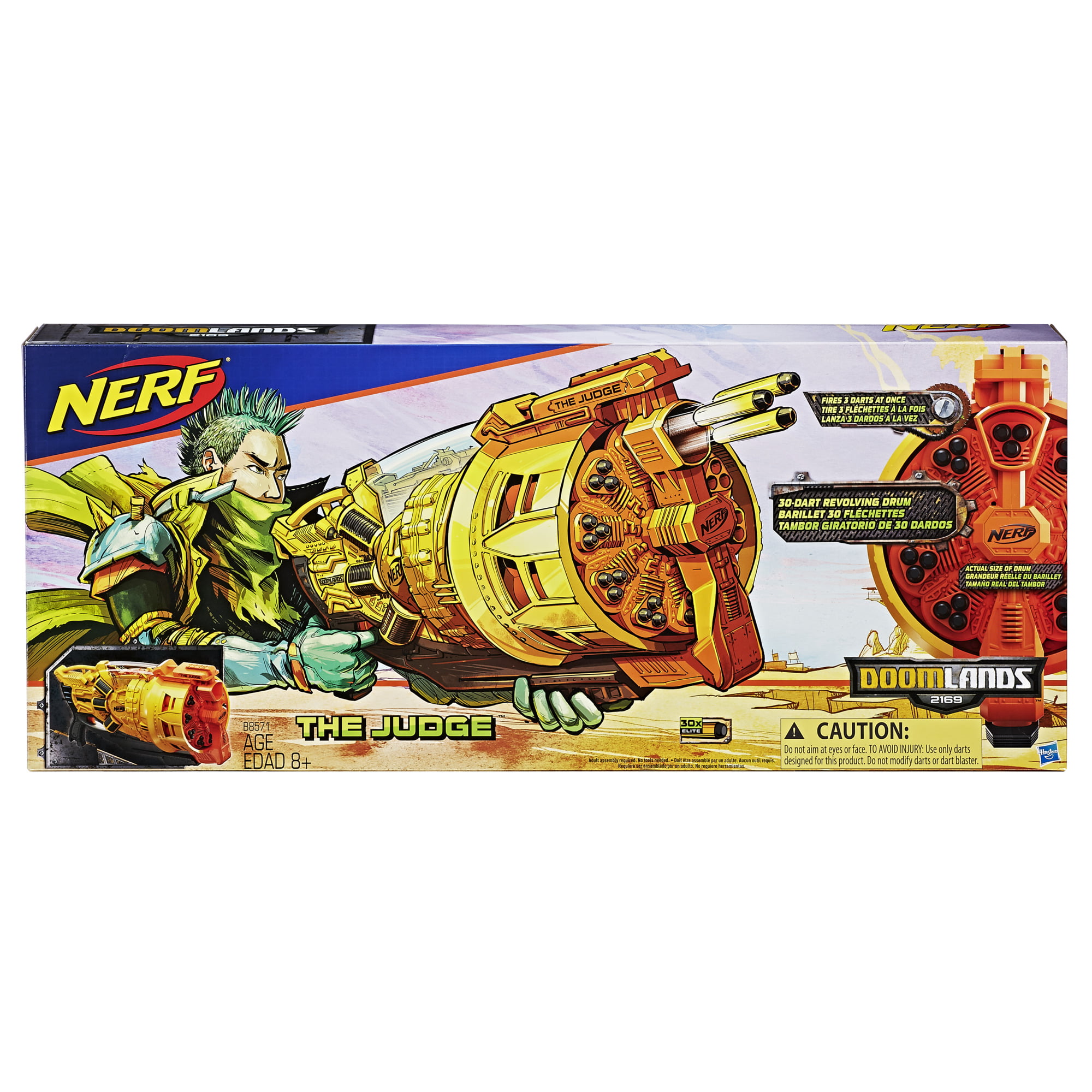 Hasbro B8571 Nerf Doomlands The Judge Blaster for sale online 