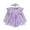Purple, variant on LIUJUNSHOP Baby Girl Romper Dress Baby Dress Romper Flowers Lace Fall Winter Clothes with Headband Beige 3-6 Months