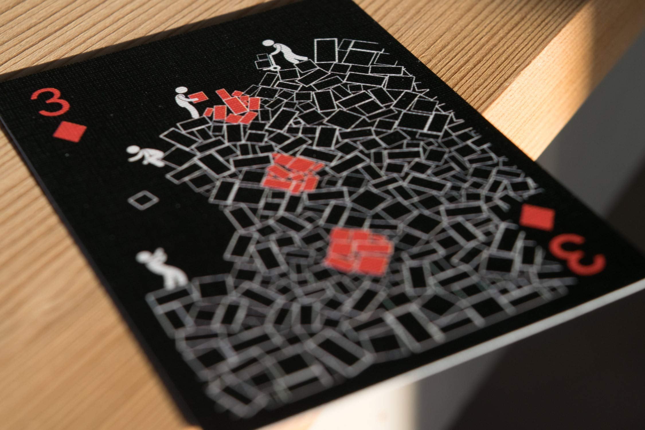 Unique Playing Cards, White Deck of Cards, Cool Pipmen Cards, Premium Poker  Cards, Unique Kids Playing Cards for Children &amp; Adults, Playing Card  Decks Games, Standard Size Black NEW - Walmart.com