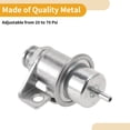 thumbnail image 3 of Unique Bargains Fuel Pressure Regulator Fuel Pump Regulator for Honda Passport 1994-1997 No.FP10003 Metal Corrosion Resistant 20-70 Psi 1 Pcs, 3 of 6