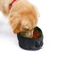 thumbnail image 4 of Cuenco plegable para perros Sunnimix gris, 4 of 6