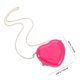 thumbnail image 2 of Rosy Heart Shaped Coin Purse for Women with Mini Small Zipper Pouch, 2 of 5