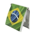 thumbnail image 4 of Brazil Wall Mounted Toilet Paper Holder Tissue One Roll Dispenser, 4 of 5