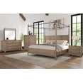 thumbnail image 2 of CoSoTower 2 Drawer Nightstand with Sand Finish, 2 of 8