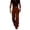 A-Coffee484, variant on Men Vintage Western Cowboy Suede Fringe Pants Solid Button Fly Retro Bottoms Party Casual Trousers
