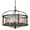 Bronze, variant on Cal Lighting, 60W X 5 Round Chandelier