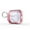 Red, variant on JTCASES for AirPods Pro 2nd Generation 2022 Case, Transparent Wireless Charing Protective Skin Girl Women with Keychain for Apple AirPods Pro 2nd Generation 2022, Purple