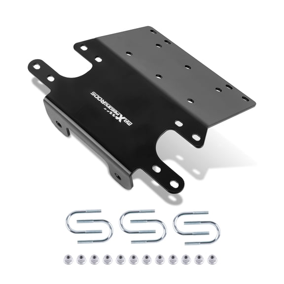 maXpeedingrods Winch Mount Plate for Honda Foreman TRX450FE ES / TRX450FM S 1998-2004 Winch Mount Bracket for TRX400FW 4x4 1995-2003 Winch Mounting Kit