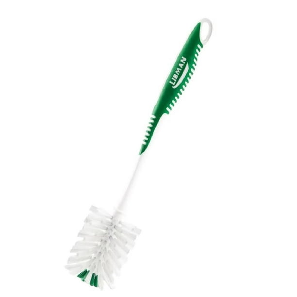 Cepillo de limpieza Libman, cerdas suaves, mango de 30 cm, 6 cm