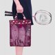 thumbnail image 3 of cámping Bolsa Playa Malla Deporte al aire libre Verano Nadar Misceláneas Lavar Bolso Vino Rojo Rojo Barbie Nuevos Originales, 3 of 9