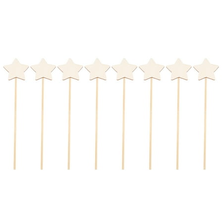 UEETEK Fairy Wand Diy Star Wands To Decorate Creative Play 8Pcs 13.4In