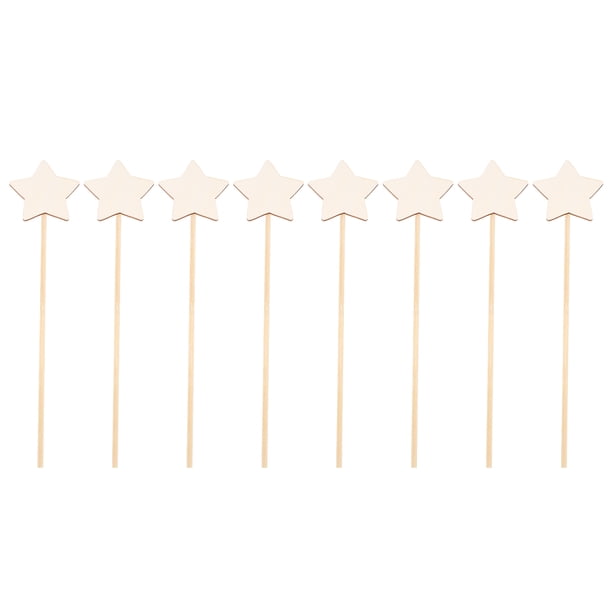8 varitas mágicas de madera hechas a mano para hacer tú mismo.