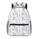 thumbnail image 1 of Balery Elegant ice skates snowflakes Mochila Escolar Impresa, Mochila Ligera para Viajes Casual, Mochila Duradera y Cómoda Multifuncional, Mochila para Laptop-One Size, 1 of 5