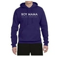 thumbnail image 2 of Boy Mama All Day Everyday Mom Son Gift | Mens Mother's Day Hooded Sweatshirt Graphic Hoodie, Purple, 2XL, 2 of 4