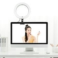 thumbnail image 3 of Fill Light, Selfie  Light Strong Clamp Adjustable Color and Brightness  for Make Up, 3 of 7