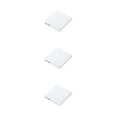 thumbnail image 3 of Lecteur de CD en Plastique USB Antichoc Intérieur Extérieur Salle à Manger Lecteur DVD Réduction de Bruit Blanc 3Ensemble, 3 of 6