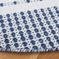thumbnail image 5 of SAFAVIEH Montauk Nuala Abstract Dots Cotton Area Rug, Navy/Ivory, 8' x 10', 5 of 5