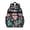 Pioneer Flower Floral-2, variant on Pioneer Flower Floral Print Pattern Backpack for School,Cute School Bag,Schoolbag with Adjustable Shoulder Straps & Padded Back,15.25"x11.5"x5.25"