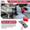 thumbnail image 2 of BILITOOLS Brake Pad Spreader, Disc Brake Caliper Compression Tool Caliper Piston Compressor Spreader Tool, 2 of 6