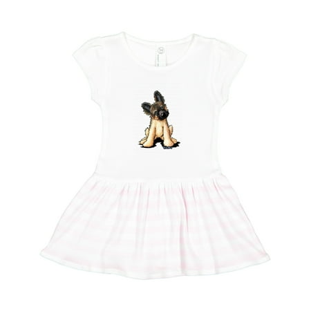 

Inktastic Shepherd Puppy Gift Toddler Girl Dress