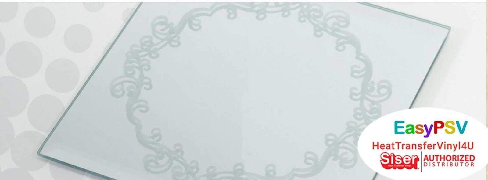 EasyPSV Permanent Etch Adhesive Sign Craft Vinyl 12" width FREE SHIPPING