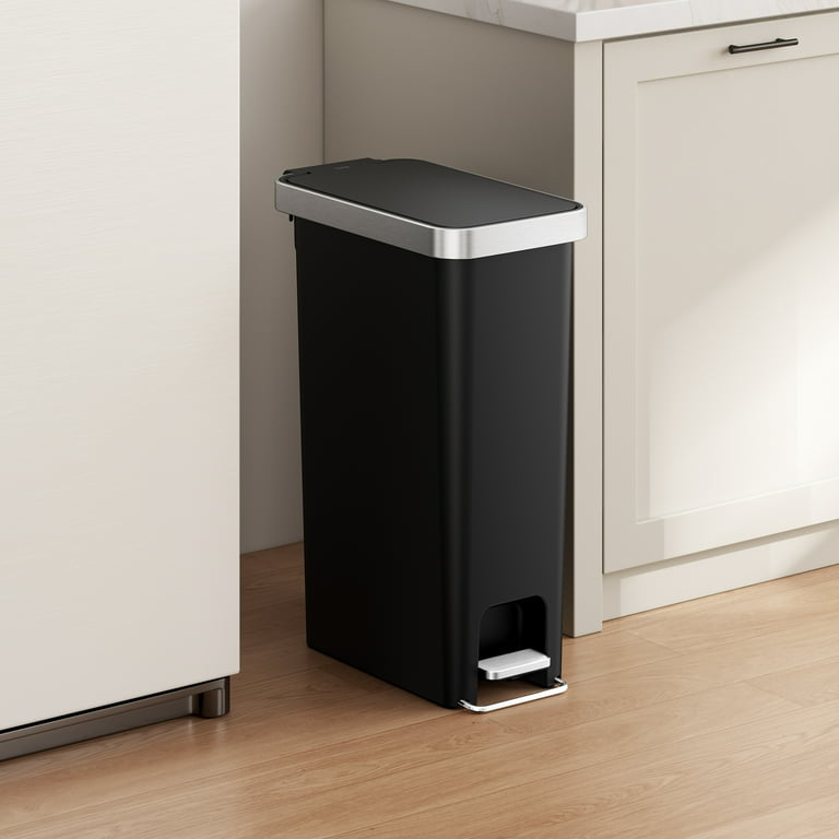 Free Shipping! Better Homes & Gardens Kitchen Trash Can, 10.5