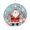 Pattern-3, variant on Ceramic Ornament Fantastic Eiffel Tower Paris Romantic France Custom 3" Ceramic 2025 Xmas Ornament Christmas Decorations Ceramic Ornaments Paris Eiffel Tower France Christmas Ornaments