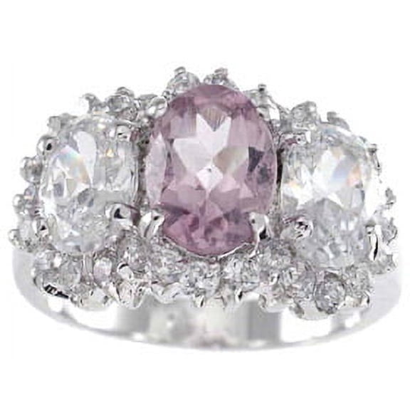925 Sterling Silver Genuine Amethyst Engagement Rings for Women Make Great Anniversary Gifts for Her