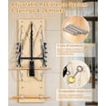 thumbnail image 4 of Vakiorn Wall Mounted Pilates Reformer Machine Maple Wood Springboard with Resistance Springs Fitness Trainer for Home Studio, 4 of 8