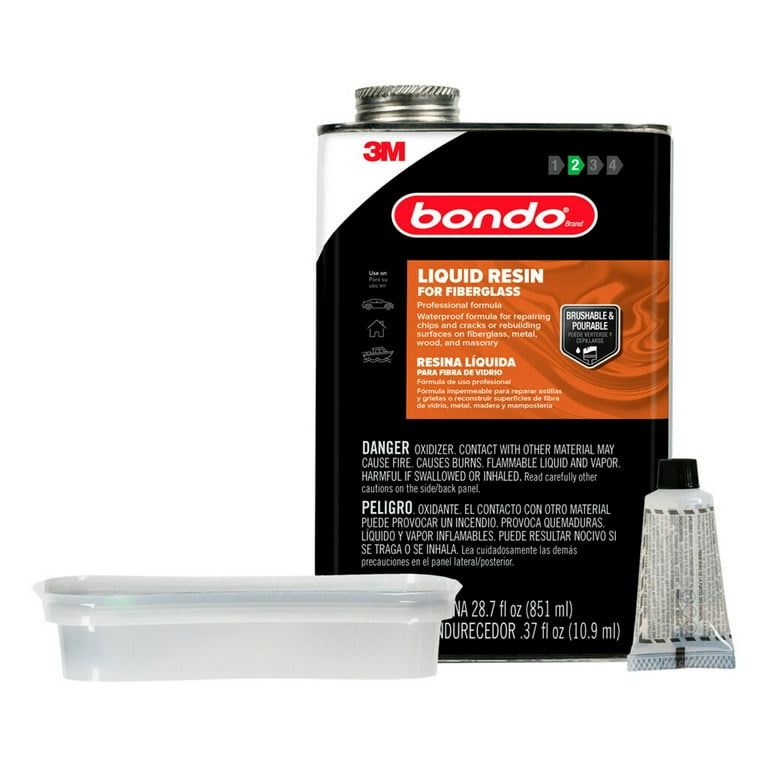 Bondo Fiberglass Repair Kit 1 qt.