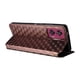 thumbnail image 5 of Funda Flip para Motorola Edge 50 Fusion 5G con Patrón de Cuadros y Cierre Magnético Seguro, 5 of 6