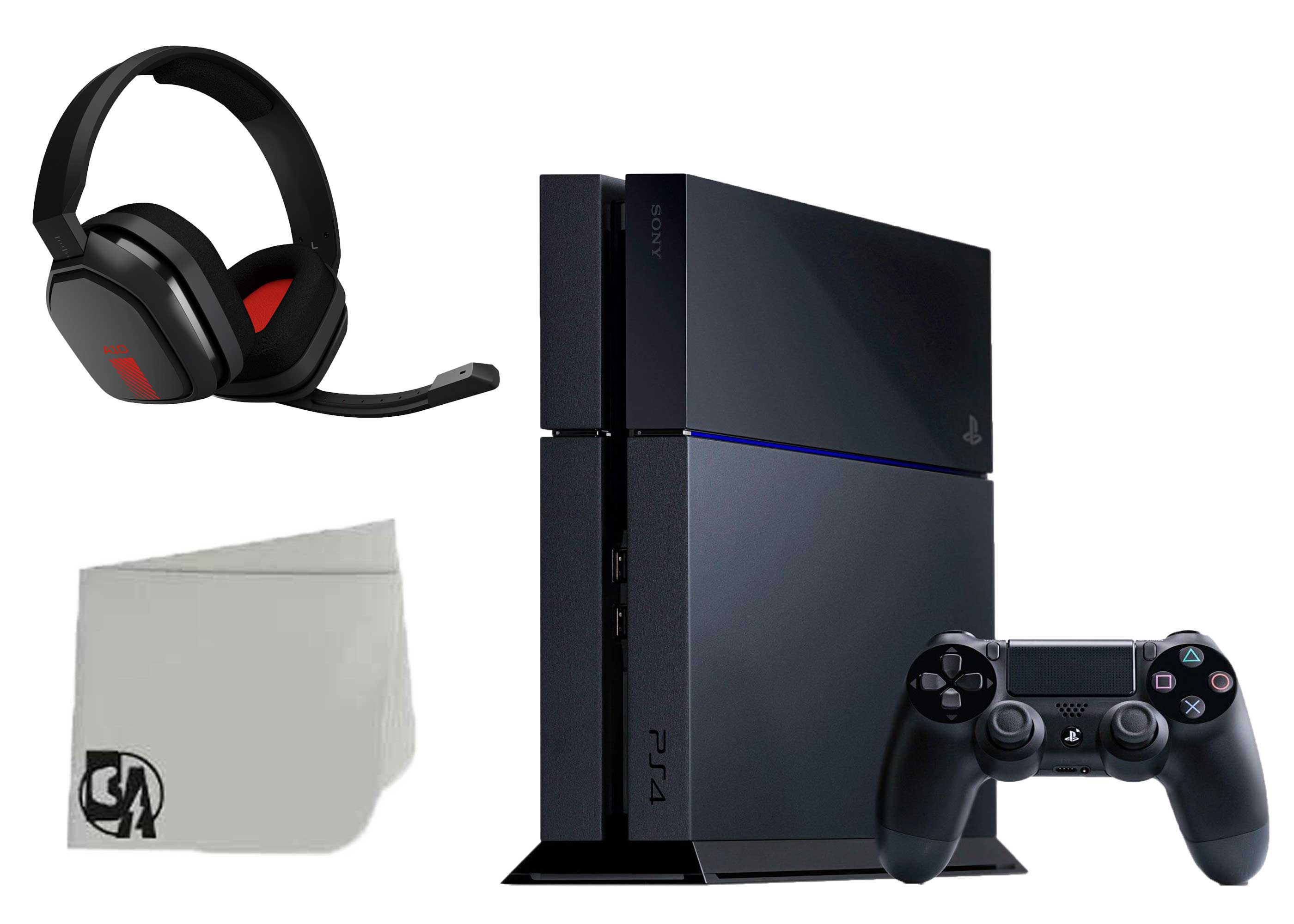 Sony PlayStation 4 500GB Gaming Console Black with Astro A10 Gaming