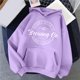 thumbnail image 2 of Gibobby Sudadera oversize mujer, Sudadera con capucha para mujer, con capucha(Morado,G), 2 of 3
