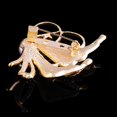 thumbnail image 4 of Broche de Bodas Chapado en de Imitación Joyas de Cristal Mariposa para s Mujeres Zulema  Broche de diamantes de imitación, 4 of 8