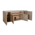 thumbnail image 4 of Desy TV Media Entertainment Console, Fluted Doors, Light Brown 72 Inch, 4 of 5