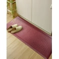 thumbnail image 3 of Unique Loom Comfort Mat Collection - Diamonds (2'  x 5' Rectangle Burgundy Red), 3 of 5
