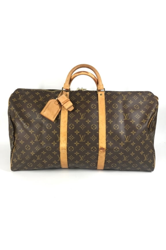 Pre-Owned LOUIS VUITTON M41424 Monogram Keepall 55 Travel Bag, Handbag, Boston... (Fair)