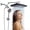 Clear, variant on ATUPEN Rain Shower Head, 12" Wide Adjustable High Pressure Dual Showerhead
