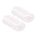 thumbnail image 1 of POINTERTECK 100Pcs 150ml Disposable Plastic Portion Cups Lids Clear Portion Container Lids for Jelly Yogurt Mousses Cups, 1 of 1