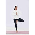 thumbnail image 5 of Pinspark Long Sleeve Workout Tops for Women Athletic Hiking Shirt Crew Neck Yoga Top Lightweight Rash Guard, 5 of 8